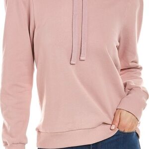 Nation LTD Jeannie Power Shoulder Pink Hoodie